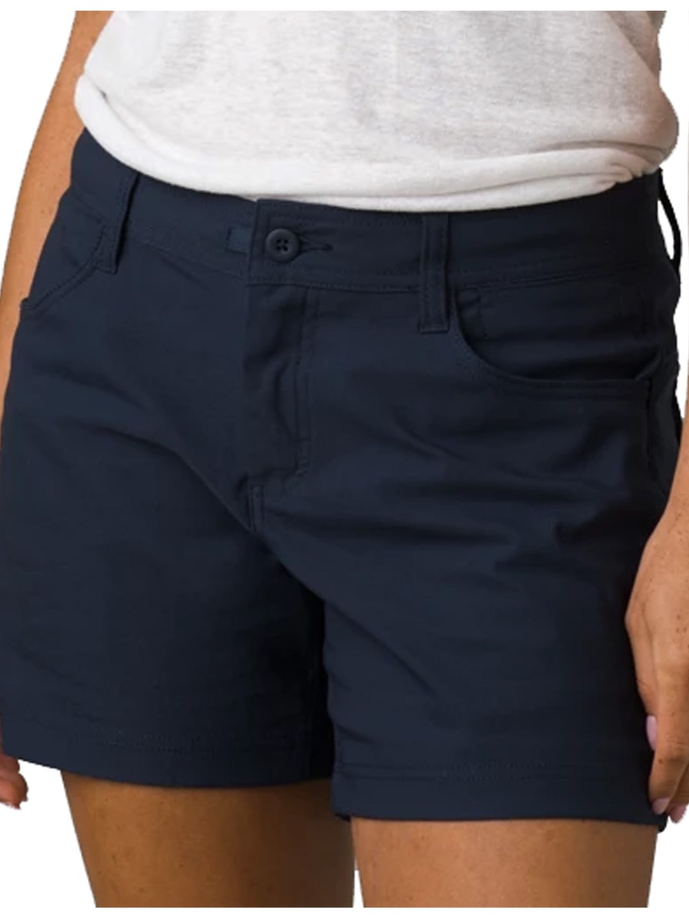 Prana Halle 5" Shorts II - Women's Blue Hiking Shorts